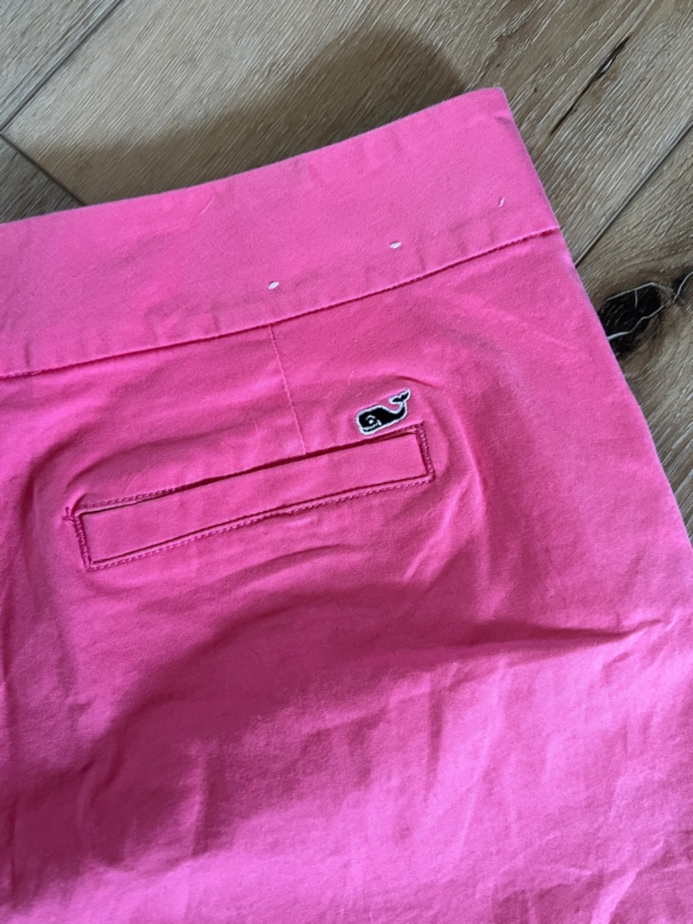 Vineyard Vines Bright Pink Cotton Bermuda Shorts - Picture 3 of 5